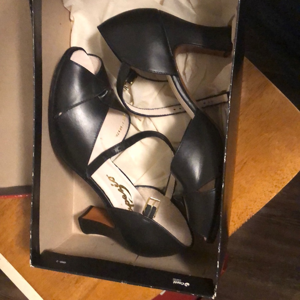 Open toe Cabret ballroom shoe
